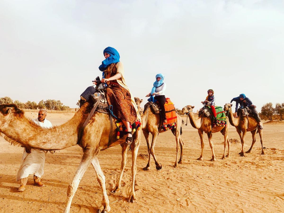 Sahara Wellness Camp Bed & Breakfast Merzouga Exterior photo