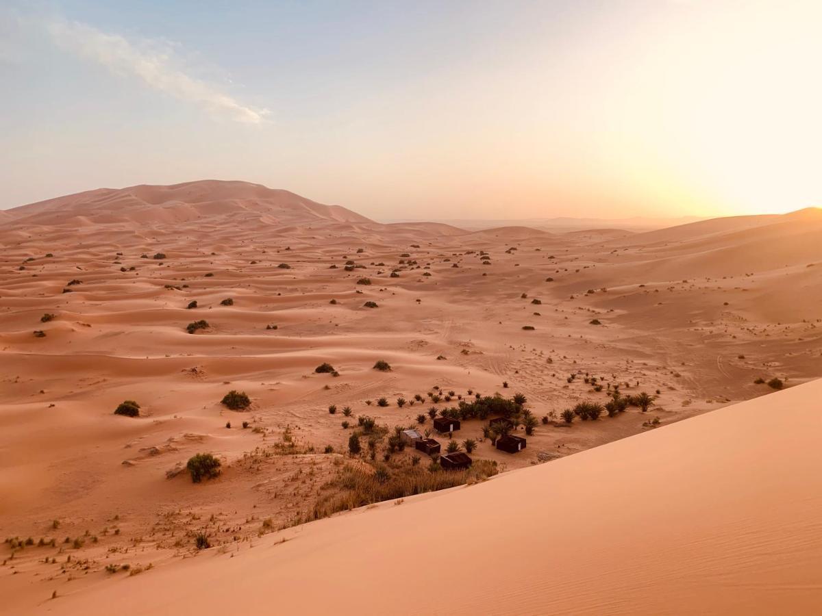Sahara Wellness Camp Bed & Breakfast Merzouga Exterior photo