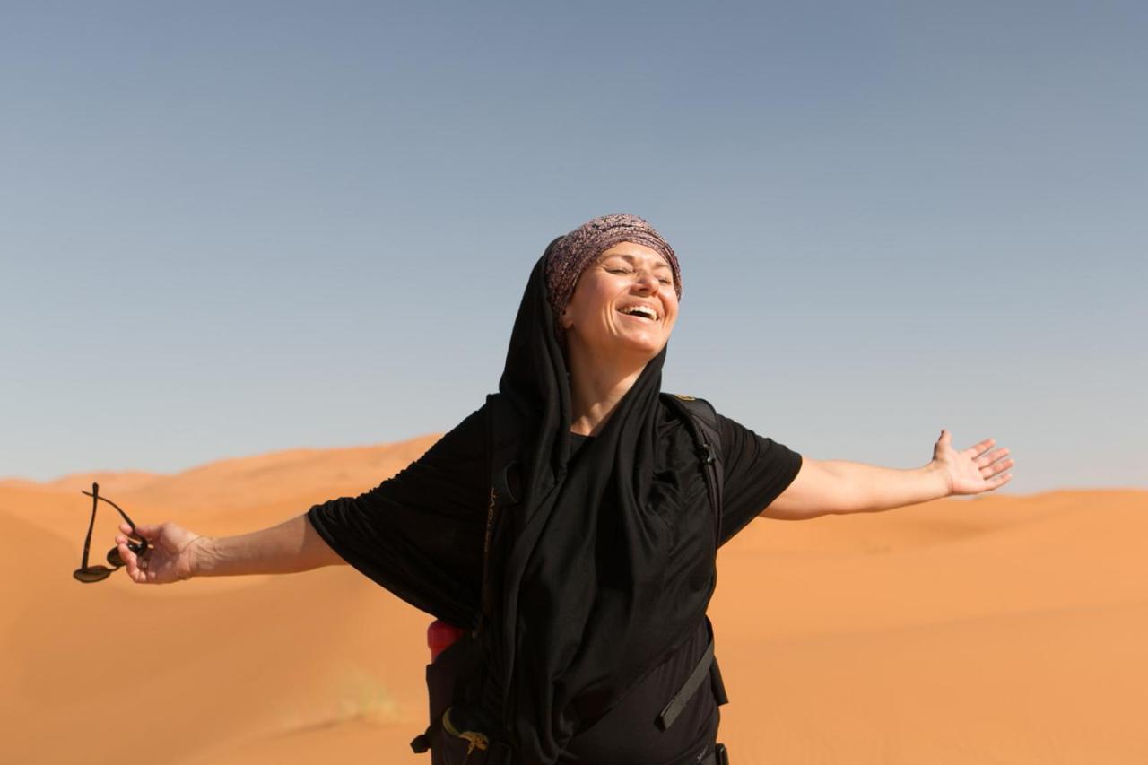 Sahara Wellness Camp Bed & Breakfast Merzouga Exterior photo