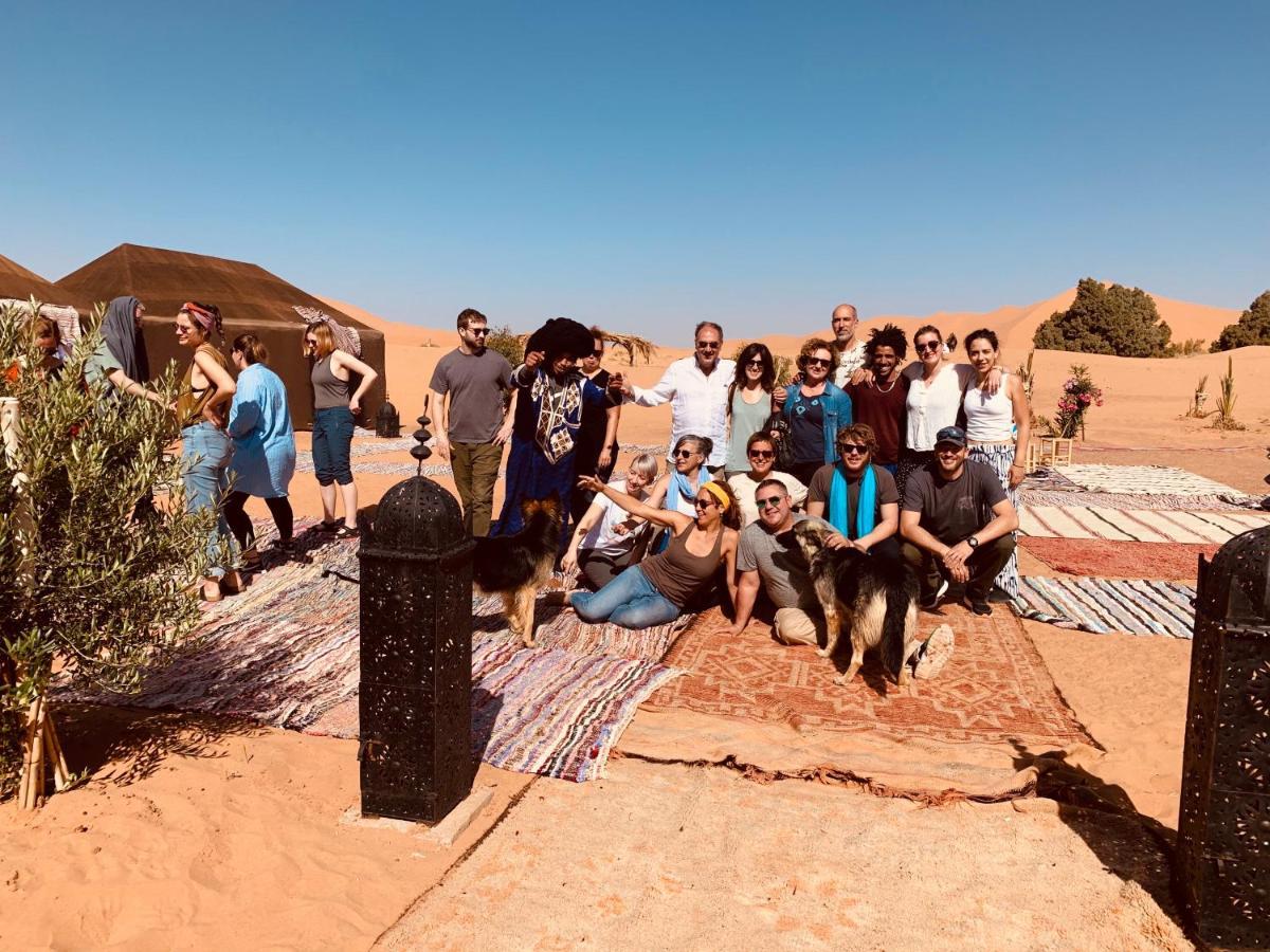 Sahara Wellness Camp Bed & Breakfast Merzouga Exterior photo