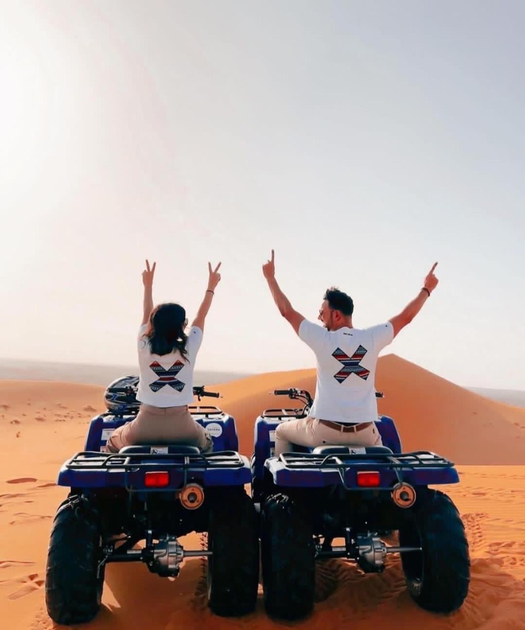 Sahara Wellness Camp Bed & Breakfast Merzouga Exterior photo