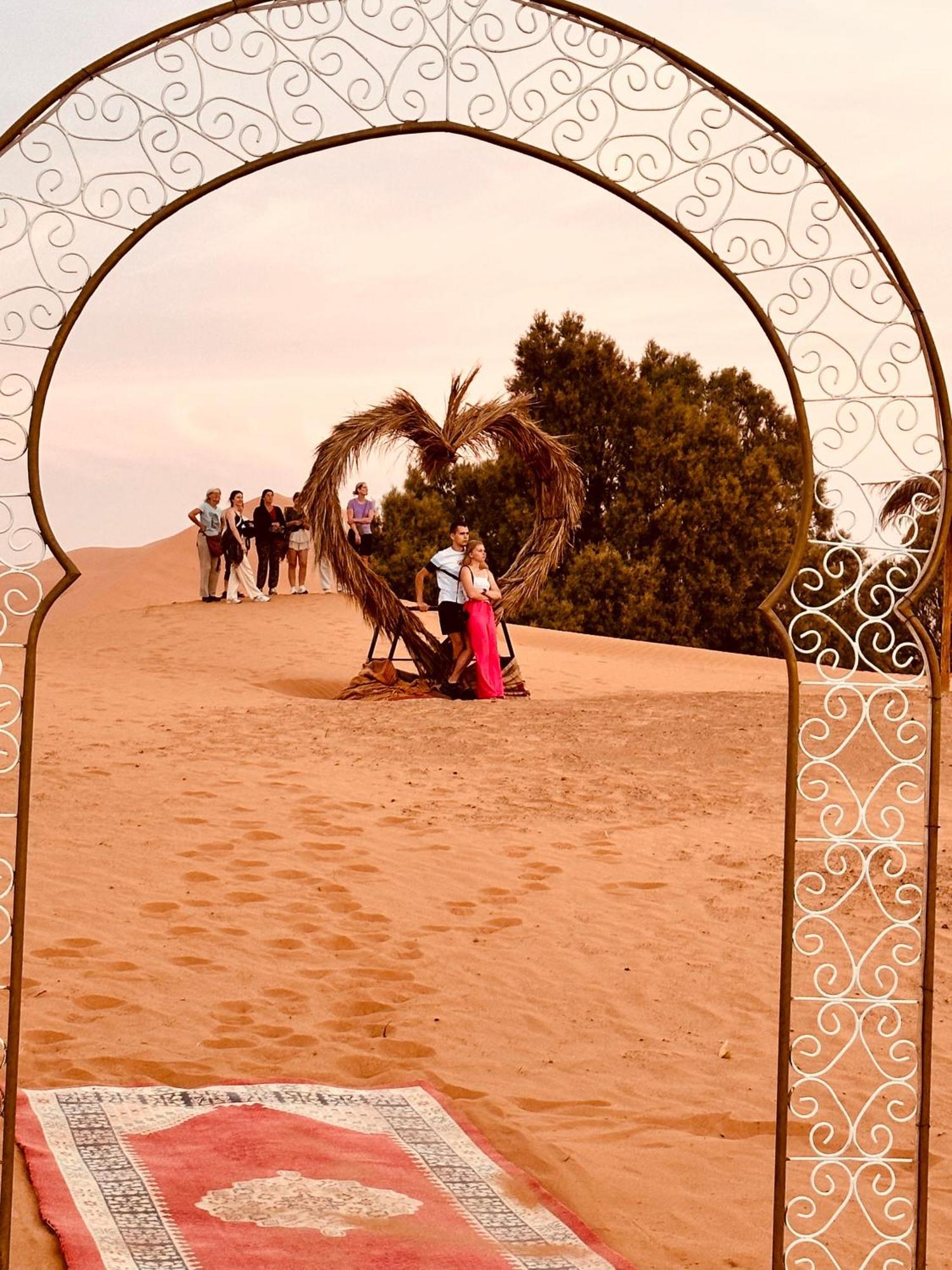 Sahara Wellness Camp Bed & Breakfast Merzouga Exterior photo