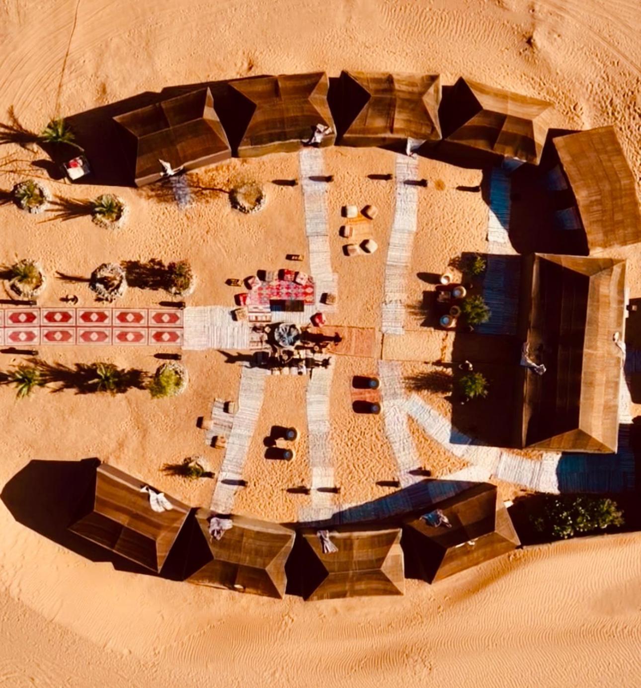 Sahara Wellness Camp Bed & Breakfast Merzouga Exterior photo