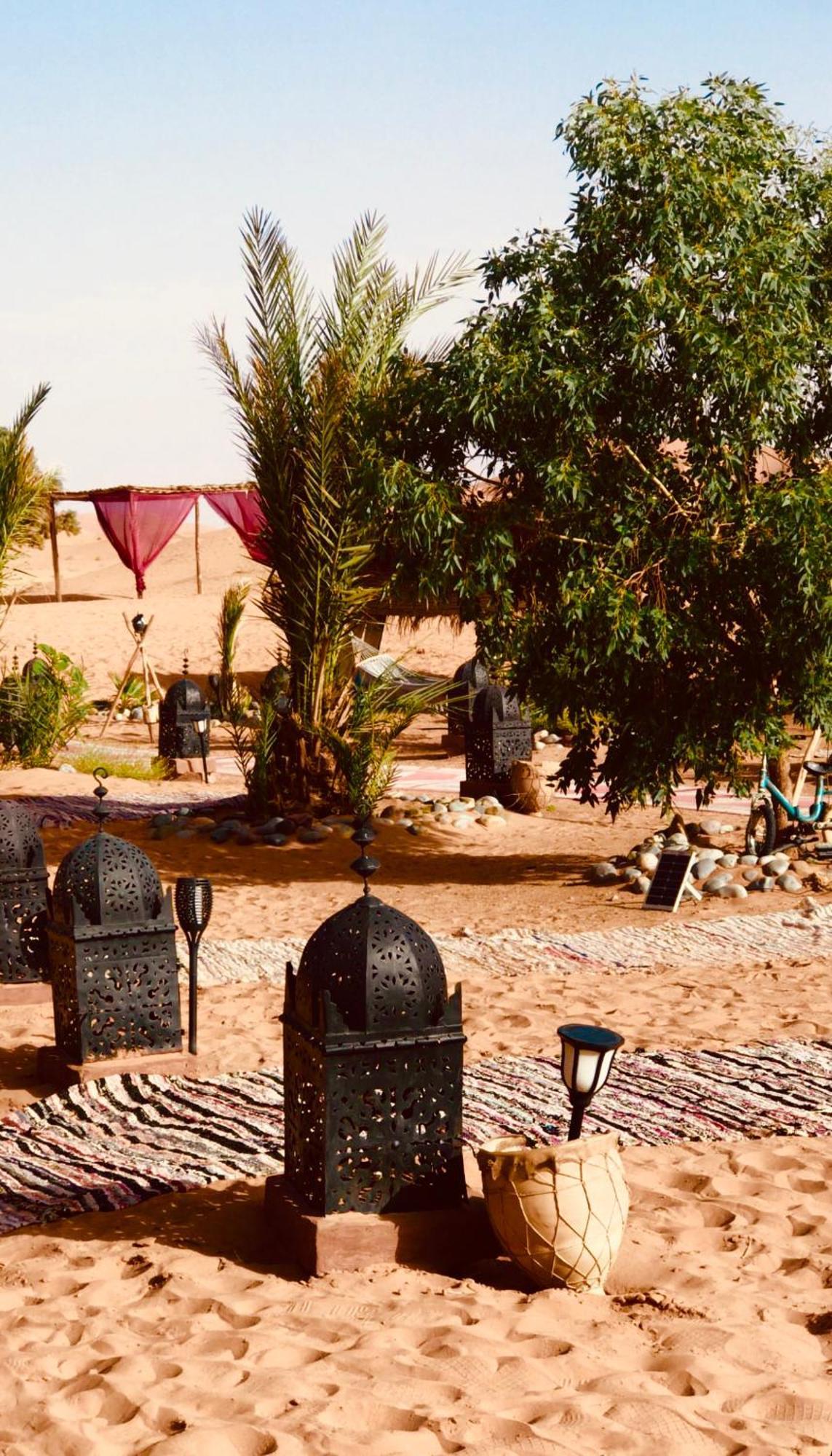 Sahara Wellness Camp Bed & Breakfast Merzouga Exterior photo